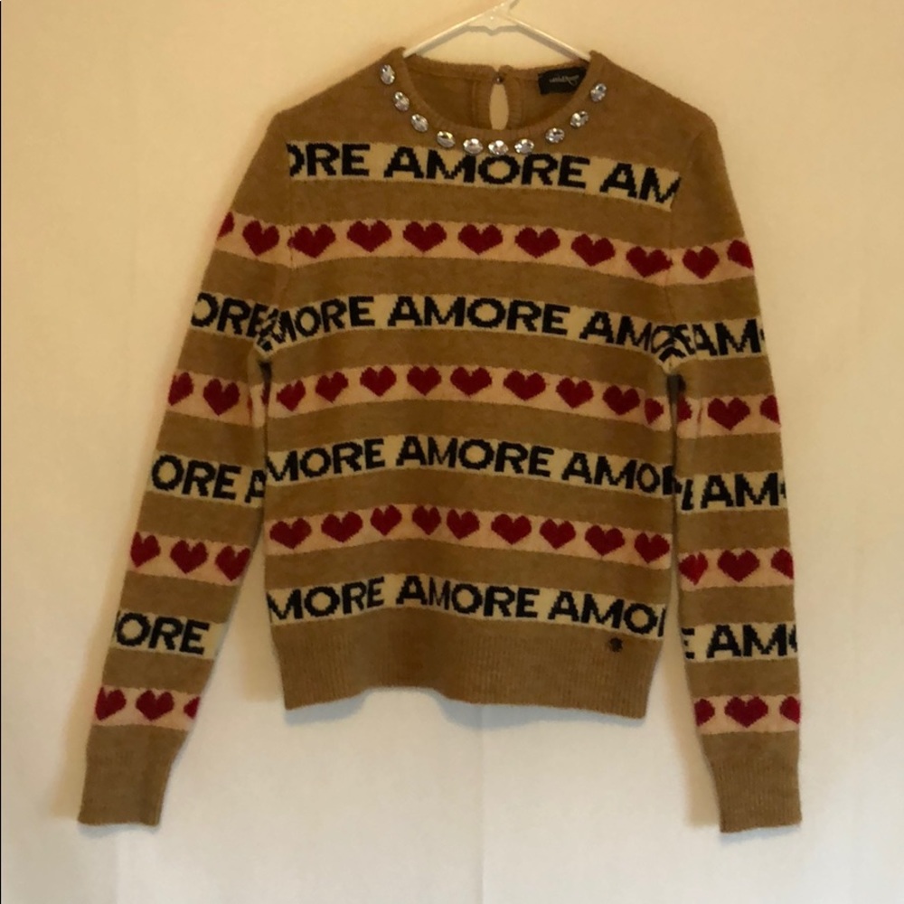 “Amore” Sweater Purchased in Italy